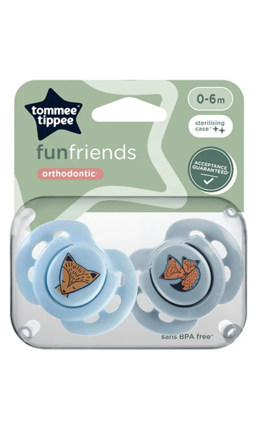 Fun Soothers Pack Of 2 0-6M - 433357 - Image 2