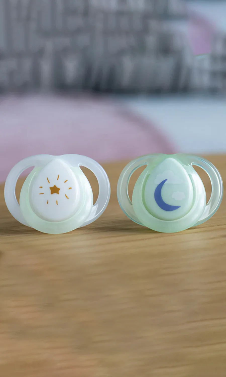 Night Time Soother 2-PK Tommee Tippee 0-6M - 433380