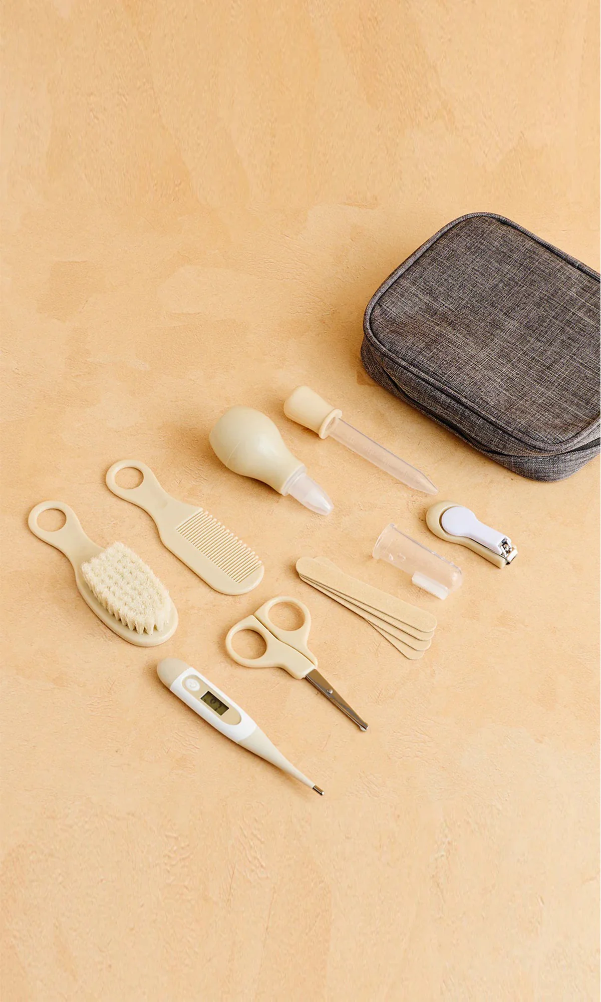 10-Piece Baby Grooming & Healthcare Travel Kit - Image 2