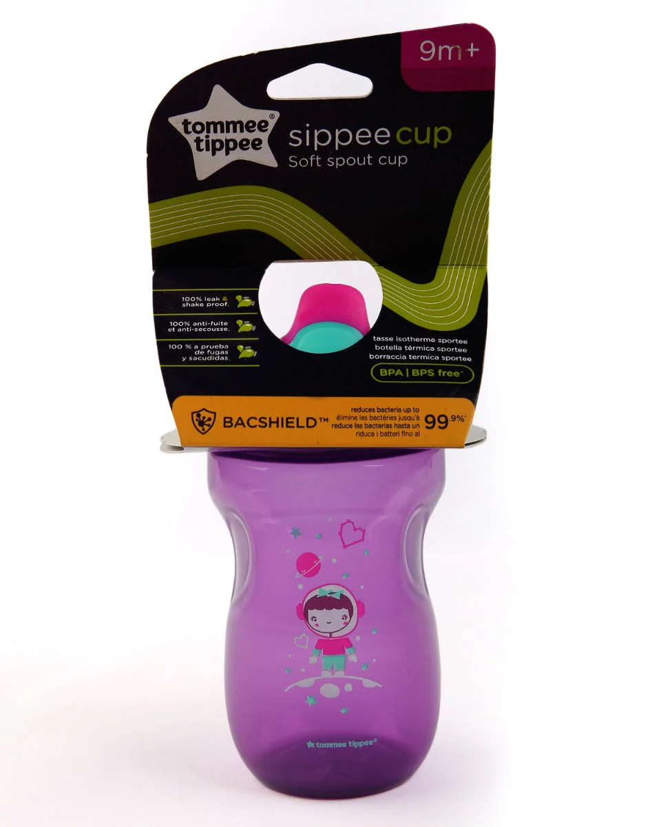 Sippee Cup Purple Tommee Tippee 10OZ - 549212 - Image 2