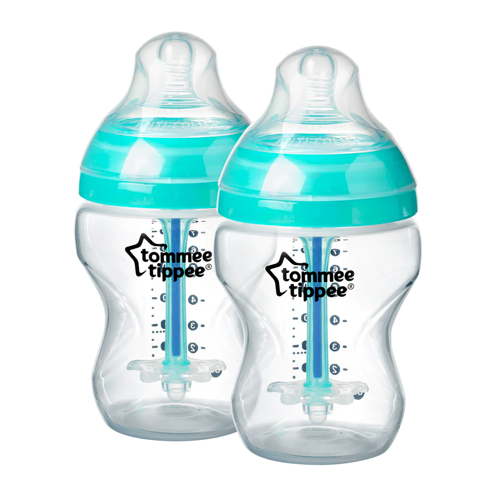 260ML/9OZ 2-PK Adv Anti Colic Bottle Tommee Tippee 422525
