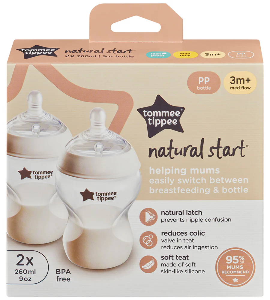 Natural Start Bottle Pack Of 2 260ML - 423907 - Image 2