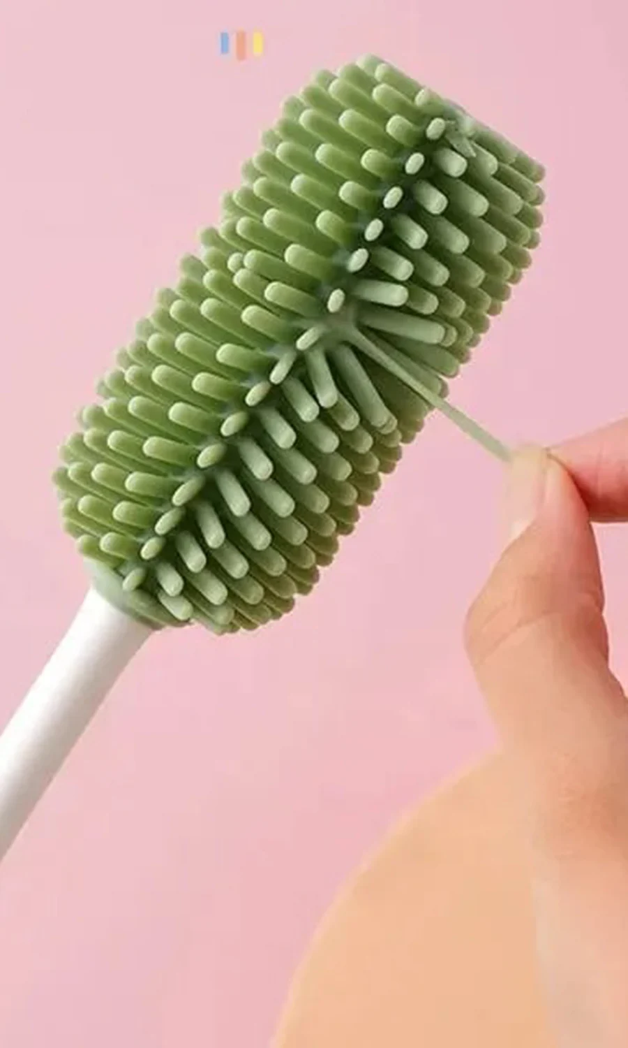 3-in-1 Silicone Baby Bottle Cleaning Brushes - Image 3