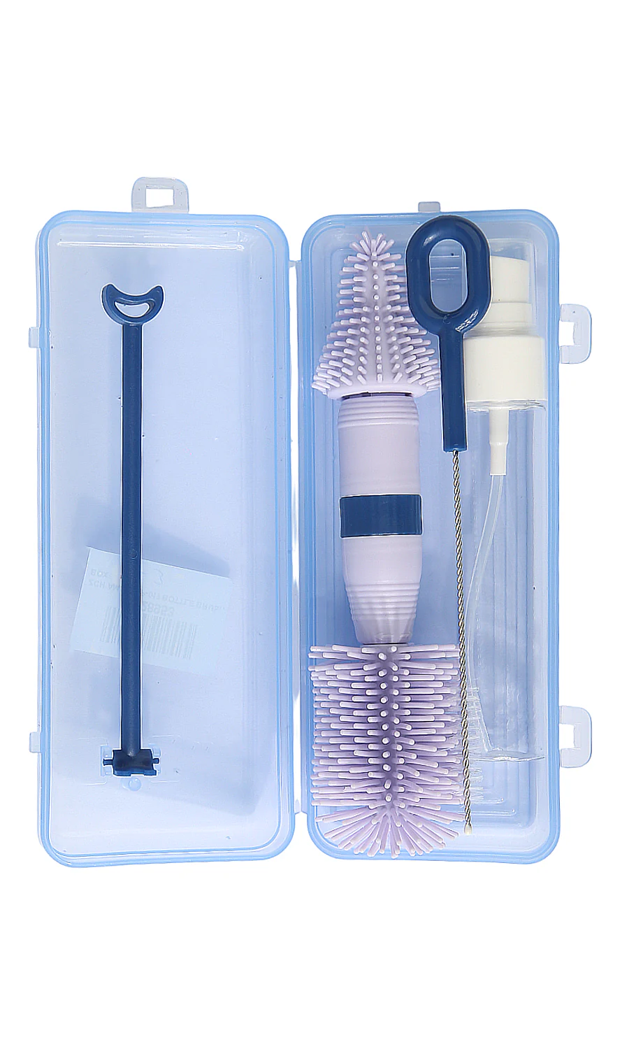 3-piece Travel Silicone Bottle Brush Set - Image 7