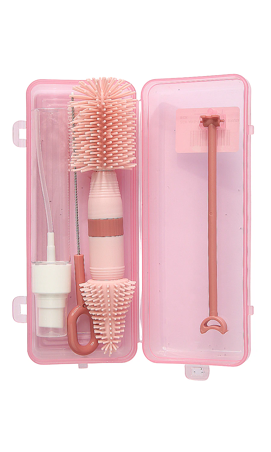 3-piece Travel Silicone Bottle Brush Set - Image 9