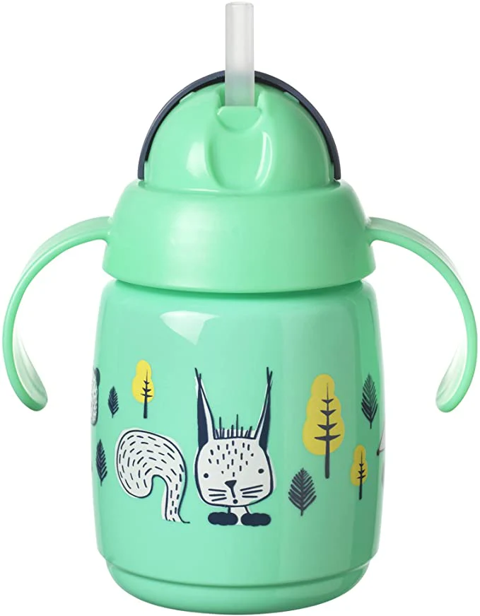 TRNR Straw Cup AL IL Green 1X Tommee Tippee 300ML - 447830 - Image 7