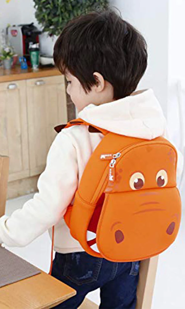 3D Hippo School Bag - 0313408 - Image 2