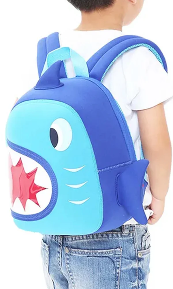 3D Shark School Bag - 0313370 - Image 2