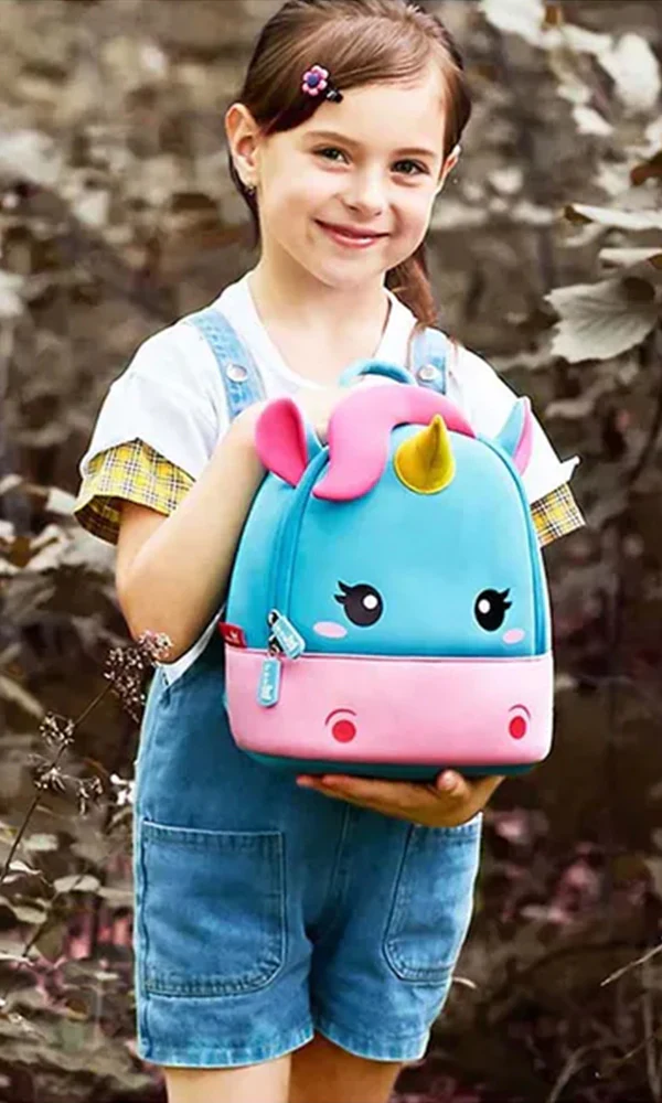 3D Unicorn School Bag - 0313434 - Image 2