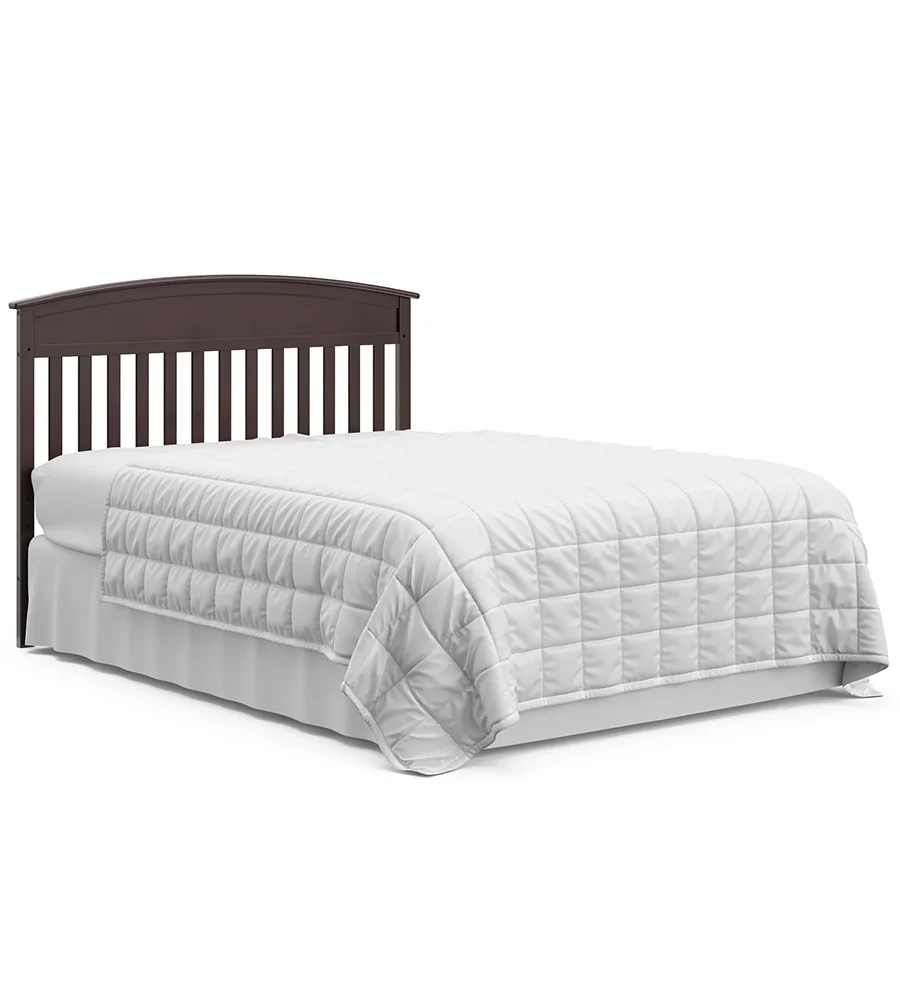 4-in-1 Convertible Baby Crib and Changer (Expresso) - Image 4