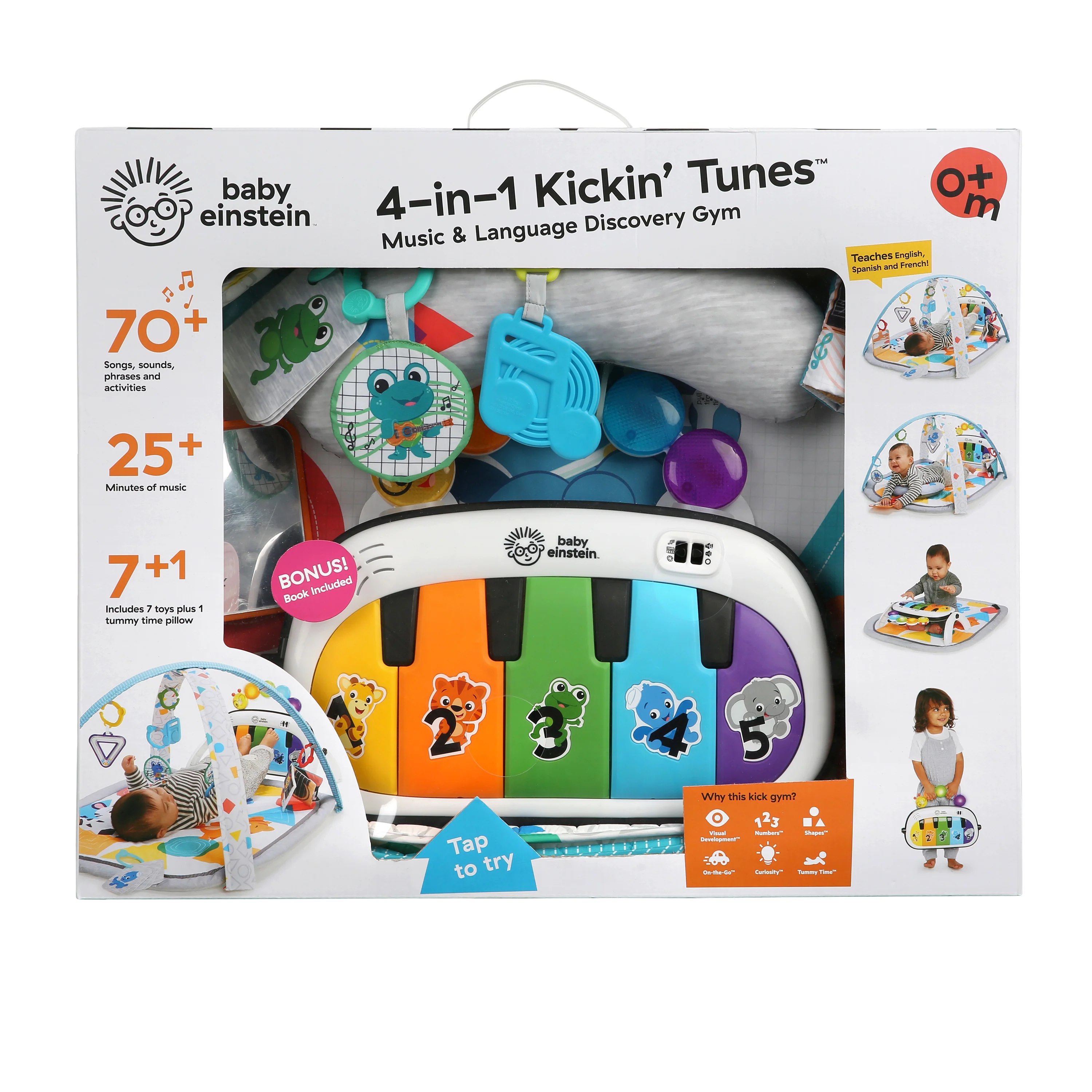 4-in-1 Kickin Tunes™ Music & Language Discovery Gym - Image 20