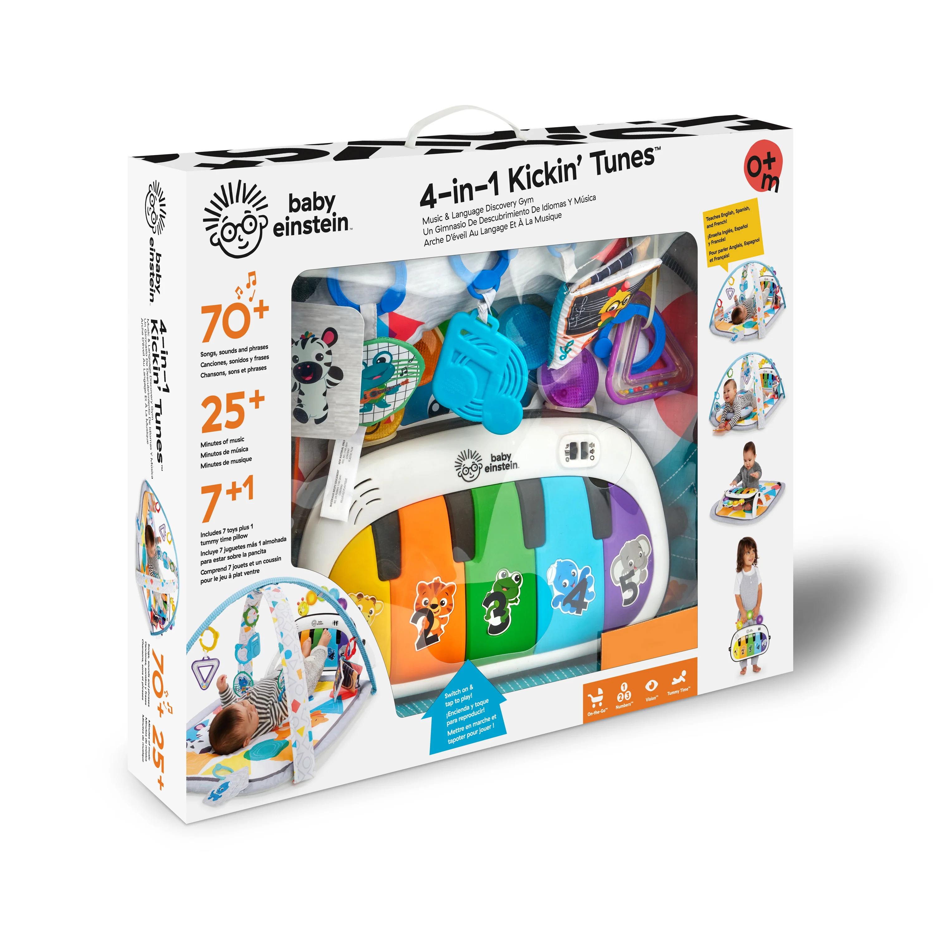 4-in-1 Kickin Tunes™ Music & Language Discovery Gym - Image 6