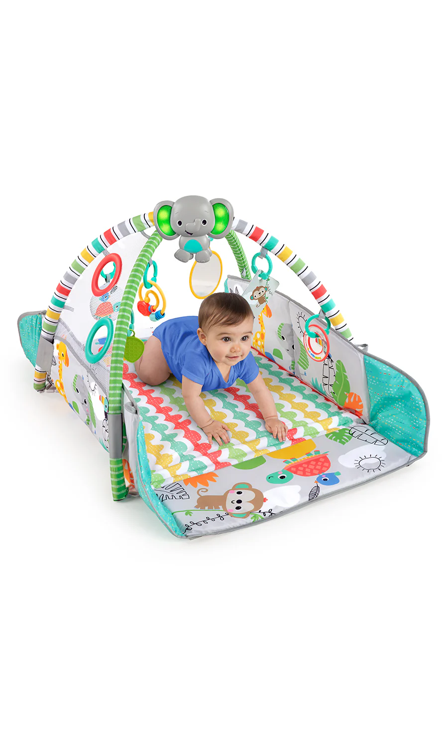 5-in-1 Your Way Ball Play Activity Gym & Ball Pit - Totally Tropical - Image 2