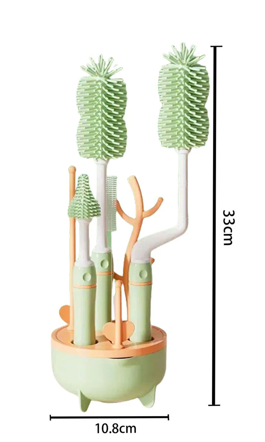 7-piece Silicone Baby Bottle Cleaning Brush Set - Image 5
