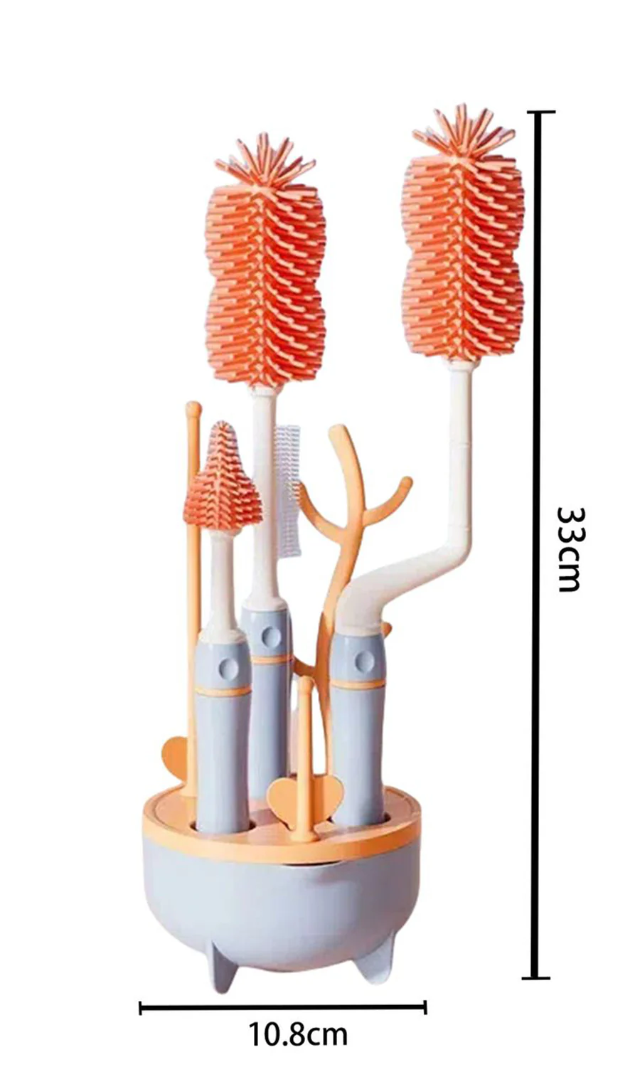 7-piece Silicone Baby Bottle Cleaning Brush Set - Image 3