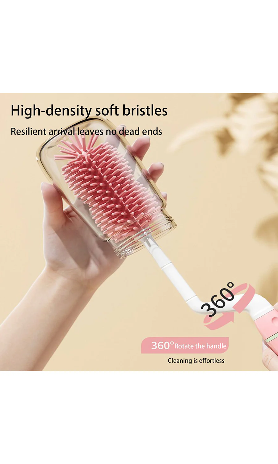 7-piece Silicone Baby Bottle Cleaning Brush Set - Image 4