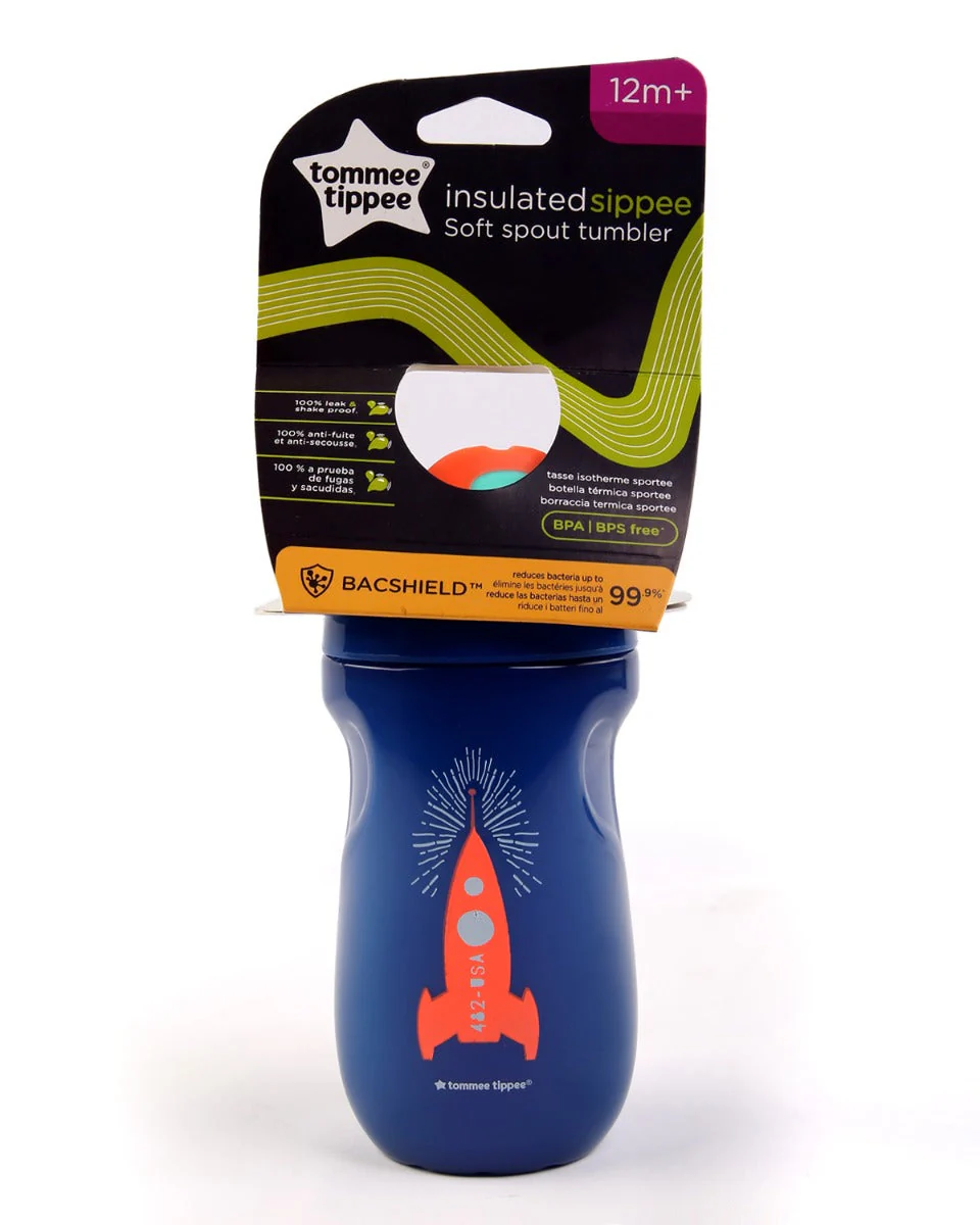 Insulated Sippee Timbler Blue Tommee Tippee 9OZ - 549215 - Image 2