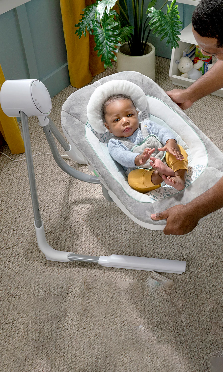 AnyWay Sway Dual-Direction Portable Swing - Spruce - Image 3