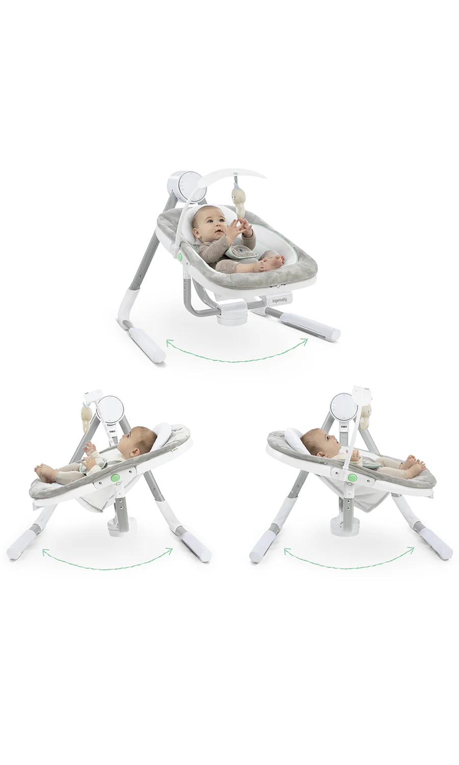 AnyWay Sway Dual-Direction Portable Swing - Spruce - Image 6