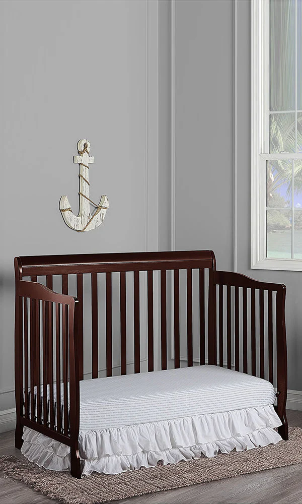 MQ DOM 660 Ashton 5 in 1 Convertible Crib - Expresso - Image 5