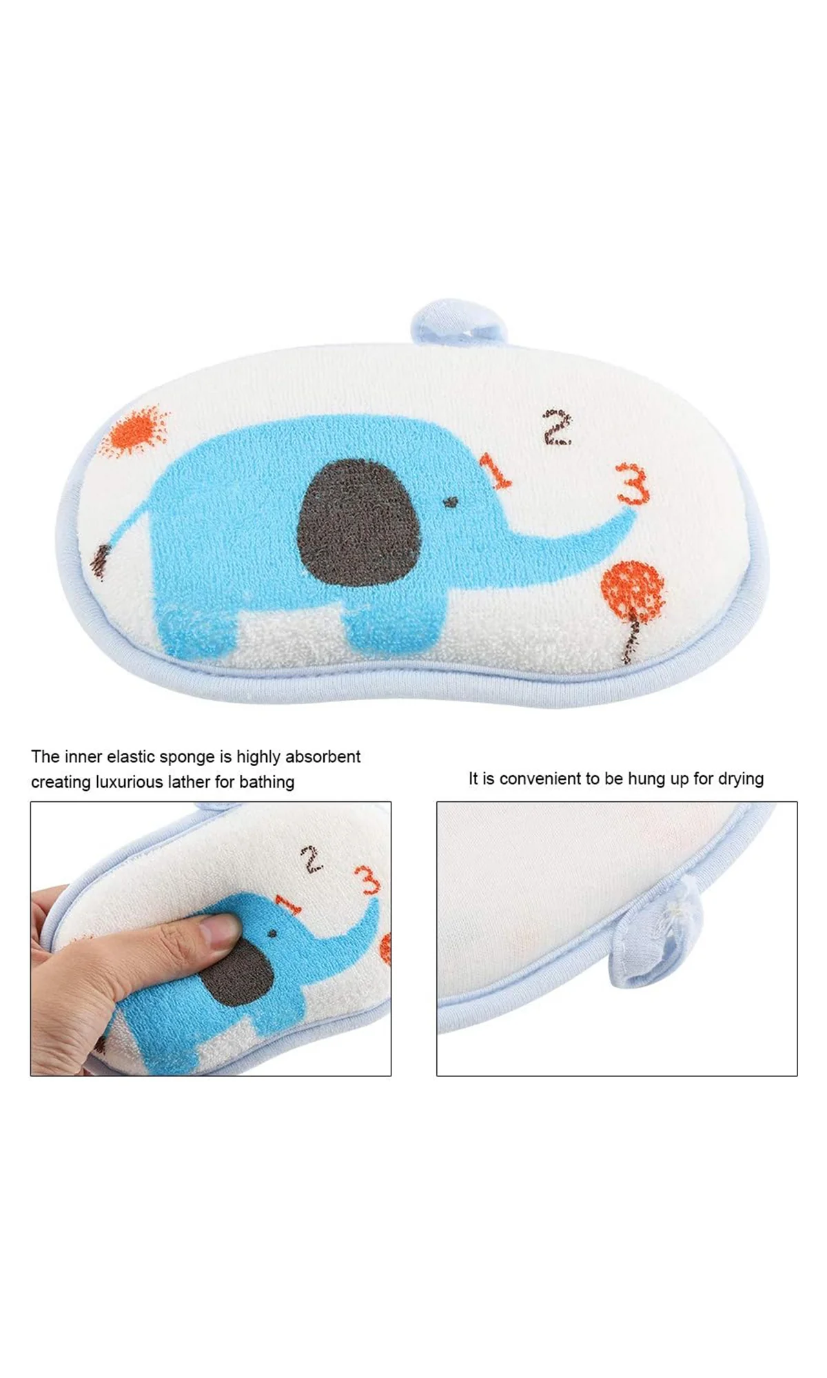 Baby Bath Sponge - Image 2