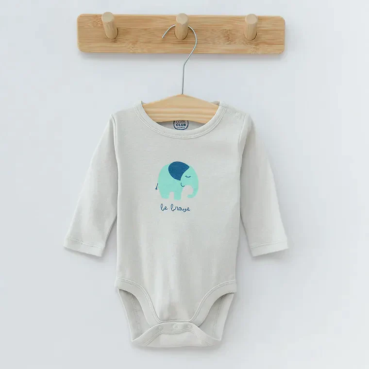 Baby Bodysuit With Long Sleeves Mix Set 3 Pcs CUB2500908-00 - Image 3