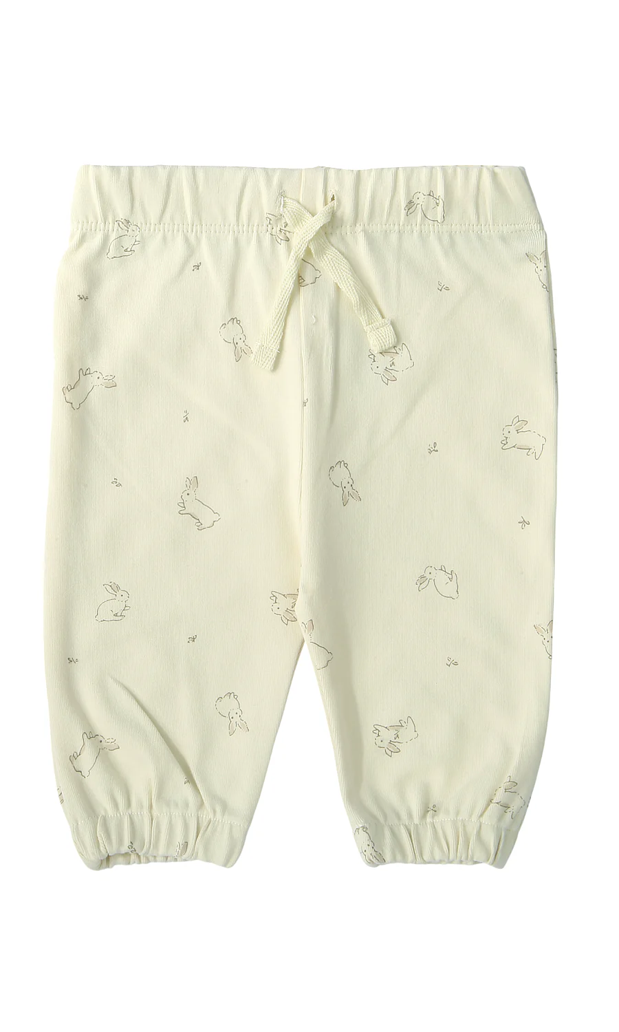 Baby Boys 6-Piece Gift Set Dusty Rose Ribbed & Cream Bunny Print Newborn Layette - Image 8