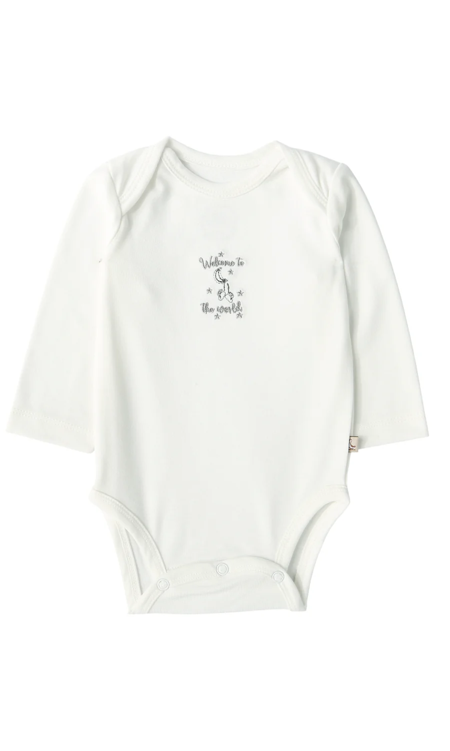 Baby Boys 7 Piece Gift Set White Welcome to the World Print - Image 4