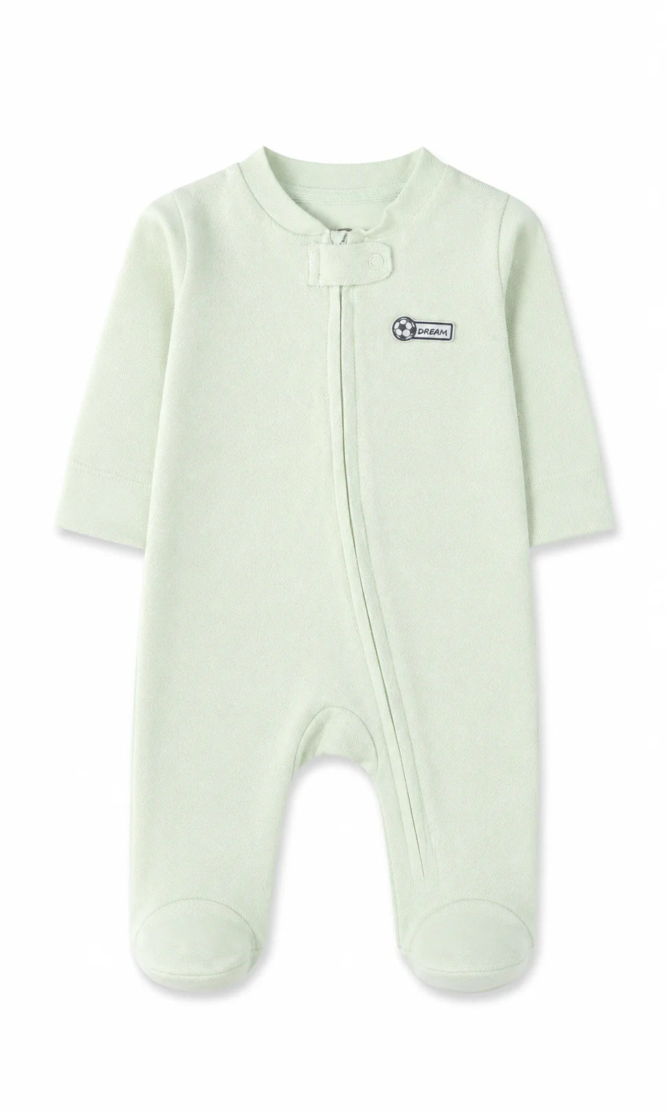 Baby Boys Romper Pack of 2 Mint Green Palm Tree Print - Image 2