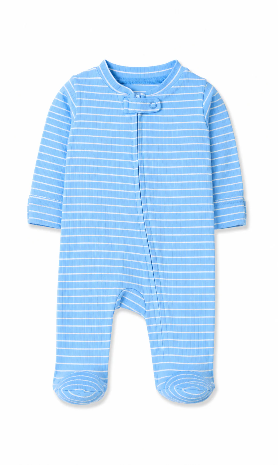 Baby Boys Romper Pack of 2 Yellow Blue Striped - Image 2