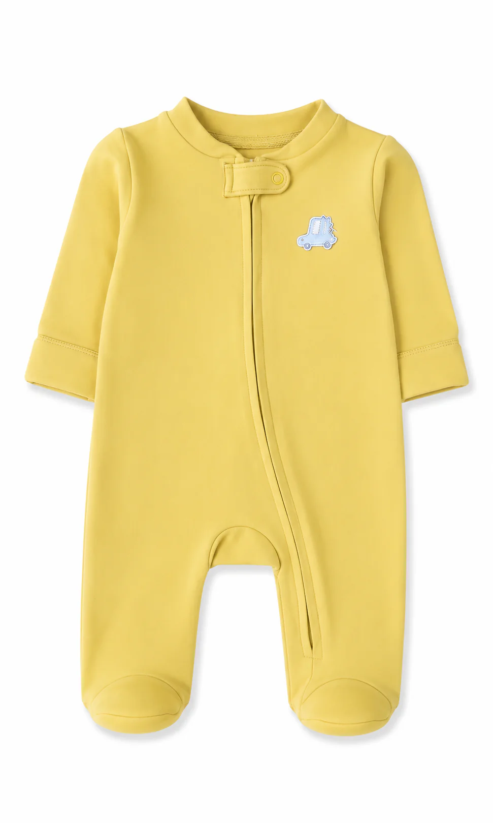 Baby Boys Romper Pack of 2 Yellow Blue Striped - Image 3