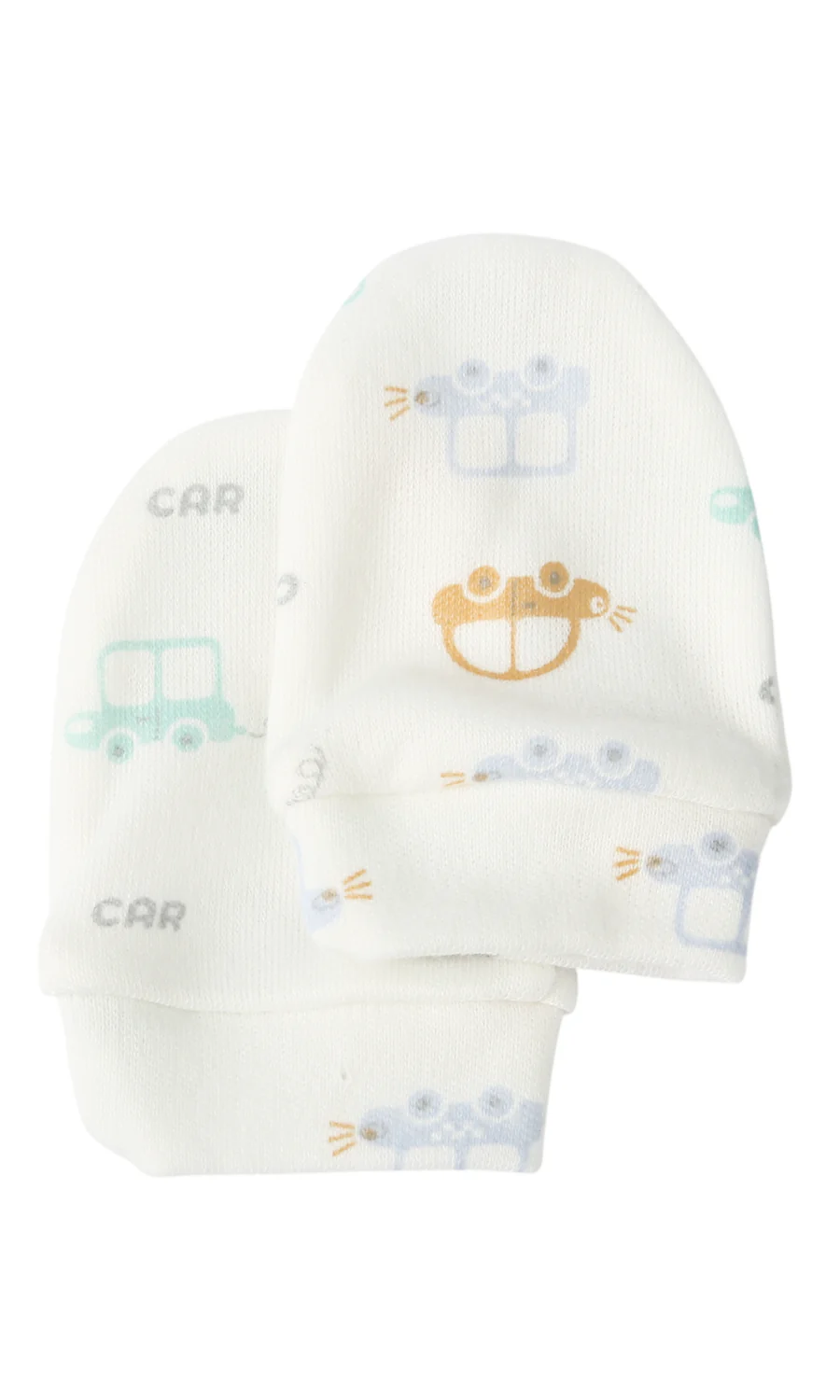 Baby Car Print 6-Piece Gift Set White - Image 6
