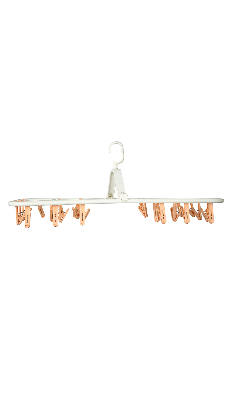 Baby Clothes Multi-Clip Drying Hanger Rose Gold