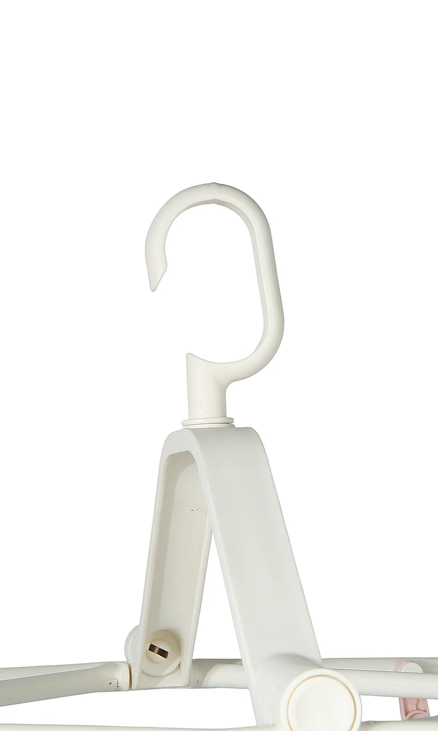 Baby Clothes Multi-Clip Drying Hanger White - Image 2