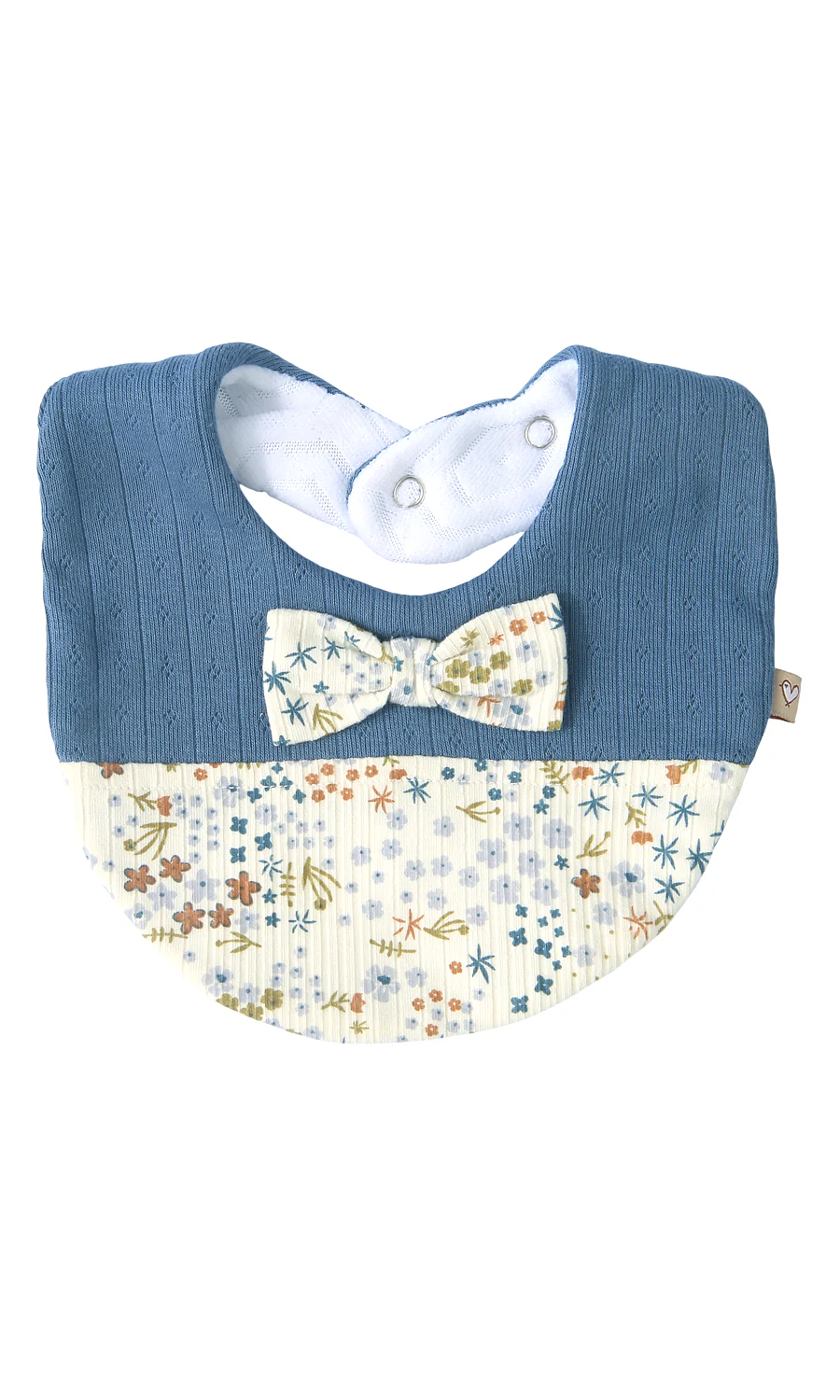 Baby Floral Print Pointelle 6-Piece Gift Set Blue - Image 5