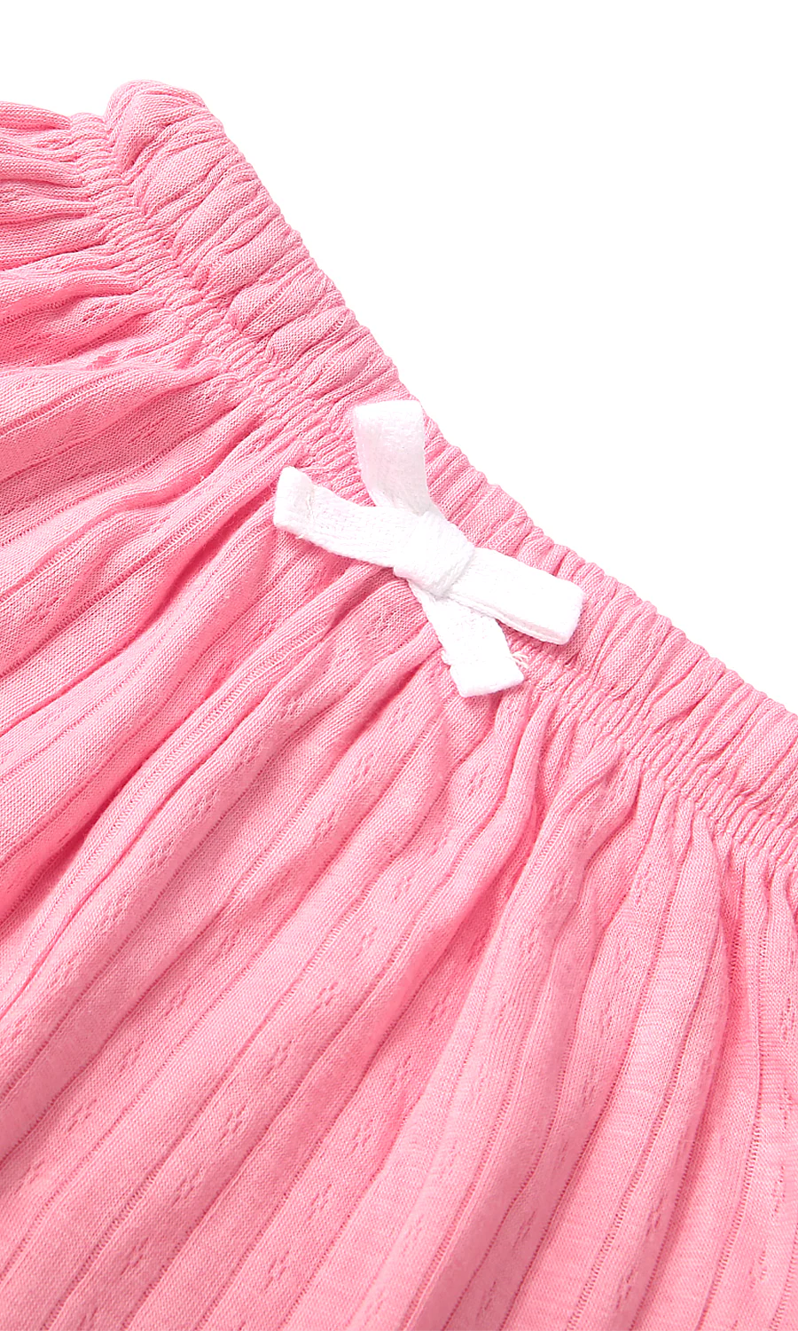 Baby Girls 3 Pcs Summer Suit Pink White Unicorn Print - Image 7