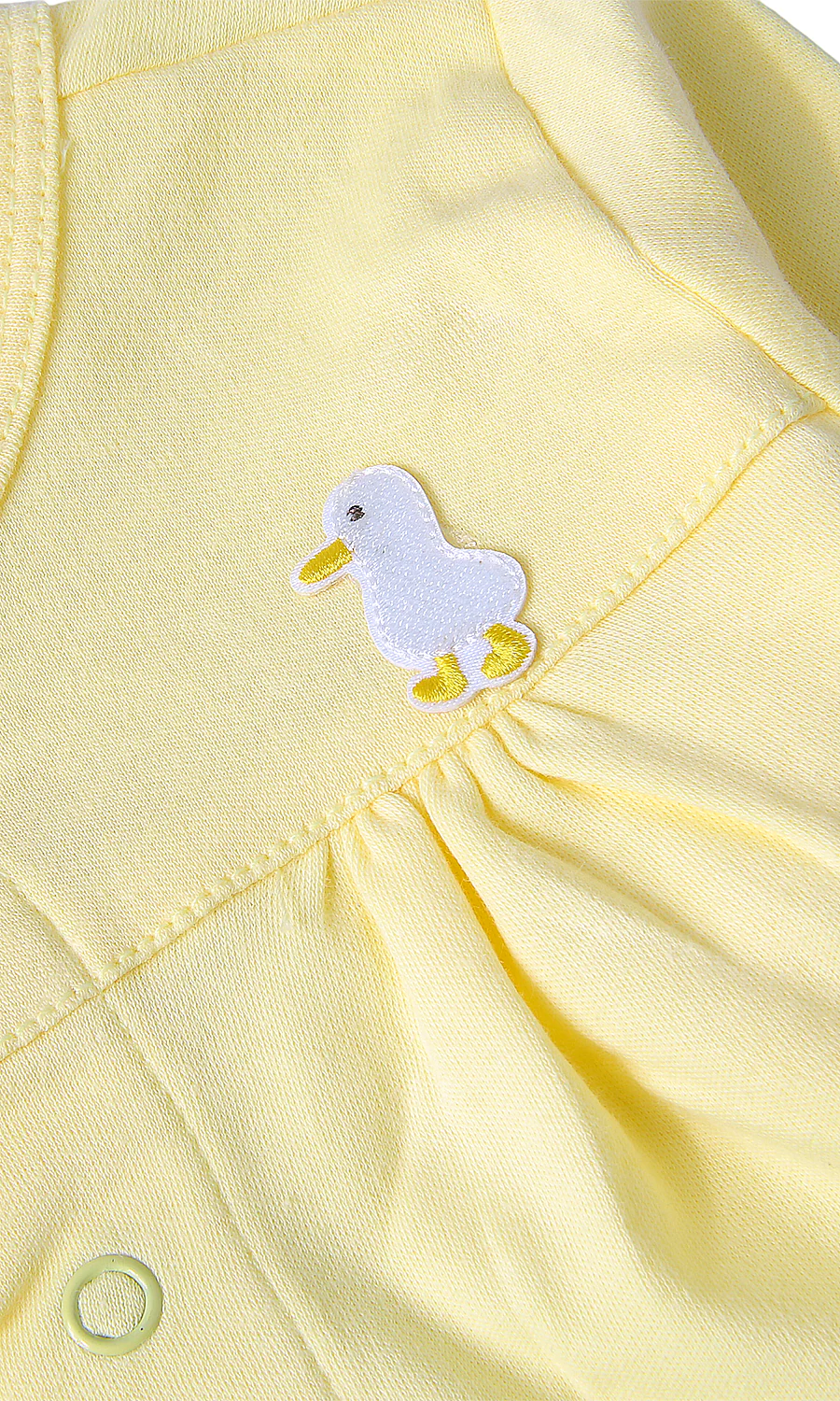 Baby Girls 6-Piece Gift Set Yellow & White - Image 5