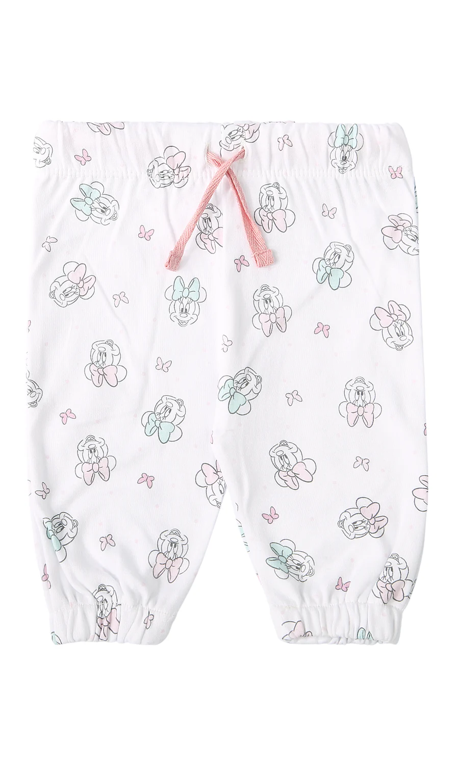 Baby Girls 7-Piece Gift Set Blush Pink Ribbed & White Puppy Floral Print Newborn Layette - Image 4