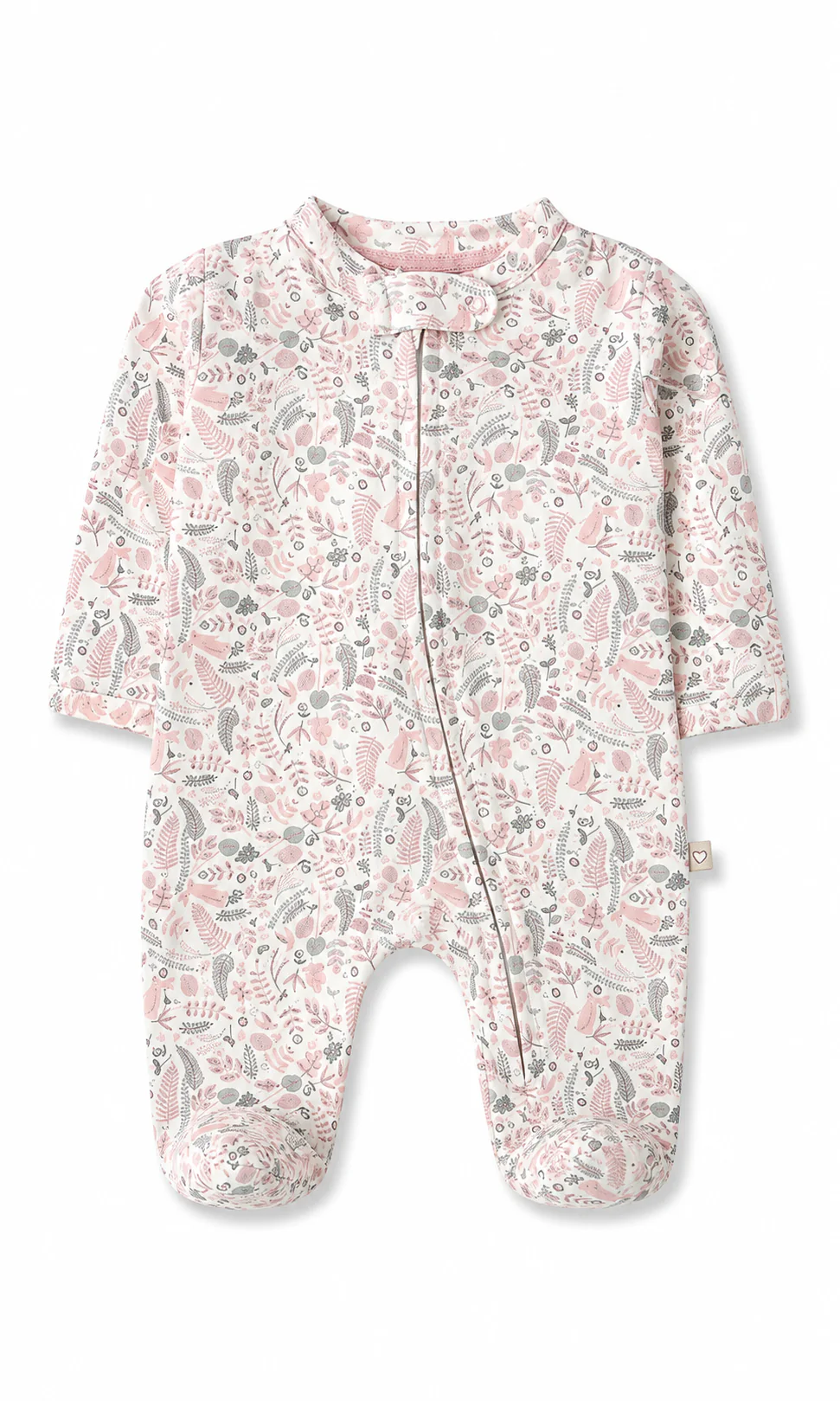 Baby Girls 7-Piece Gift Set Pink Floral Print - Image 3