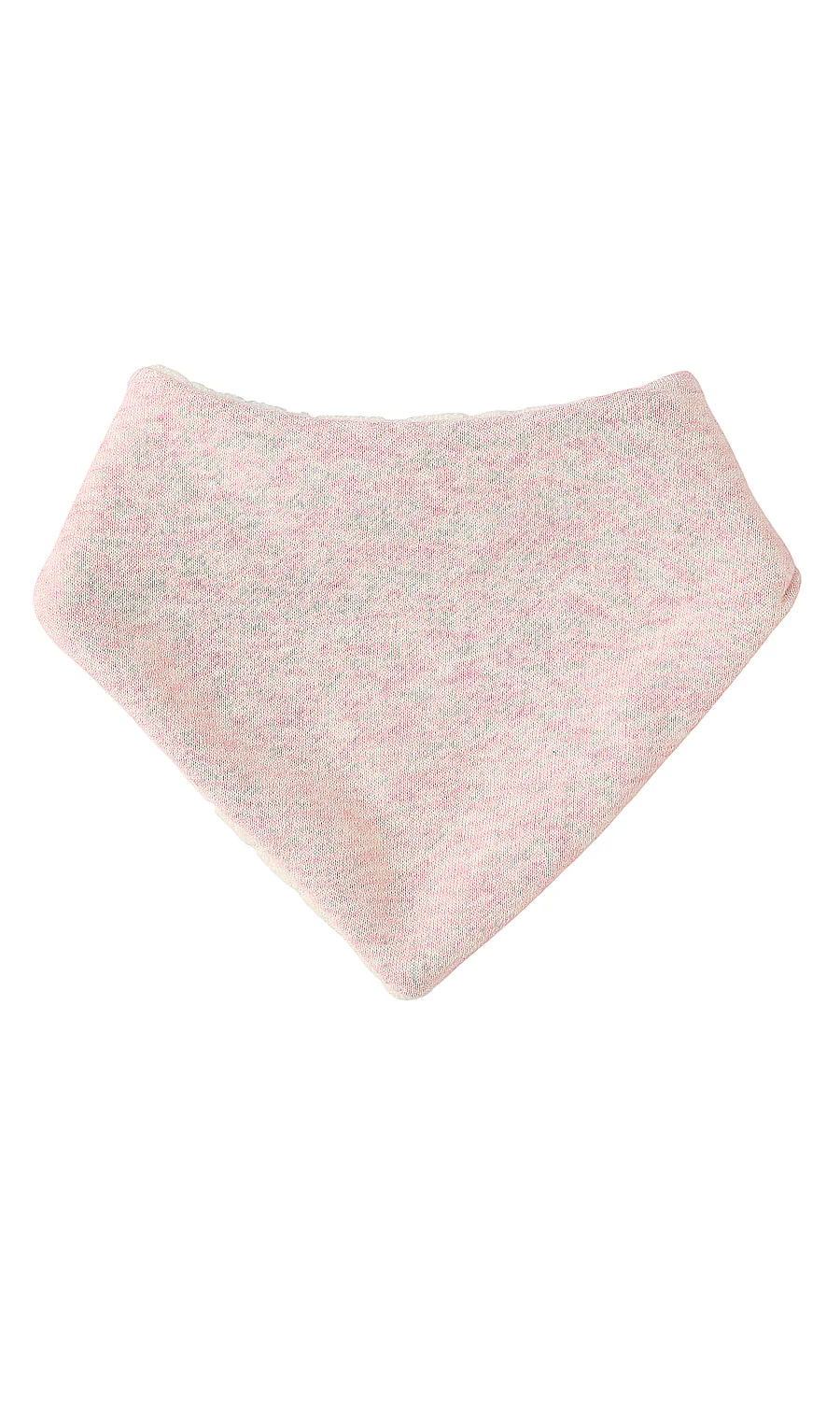 Baby Girls Bandana Bib Set of 2 Pink Floral Print - Image 2