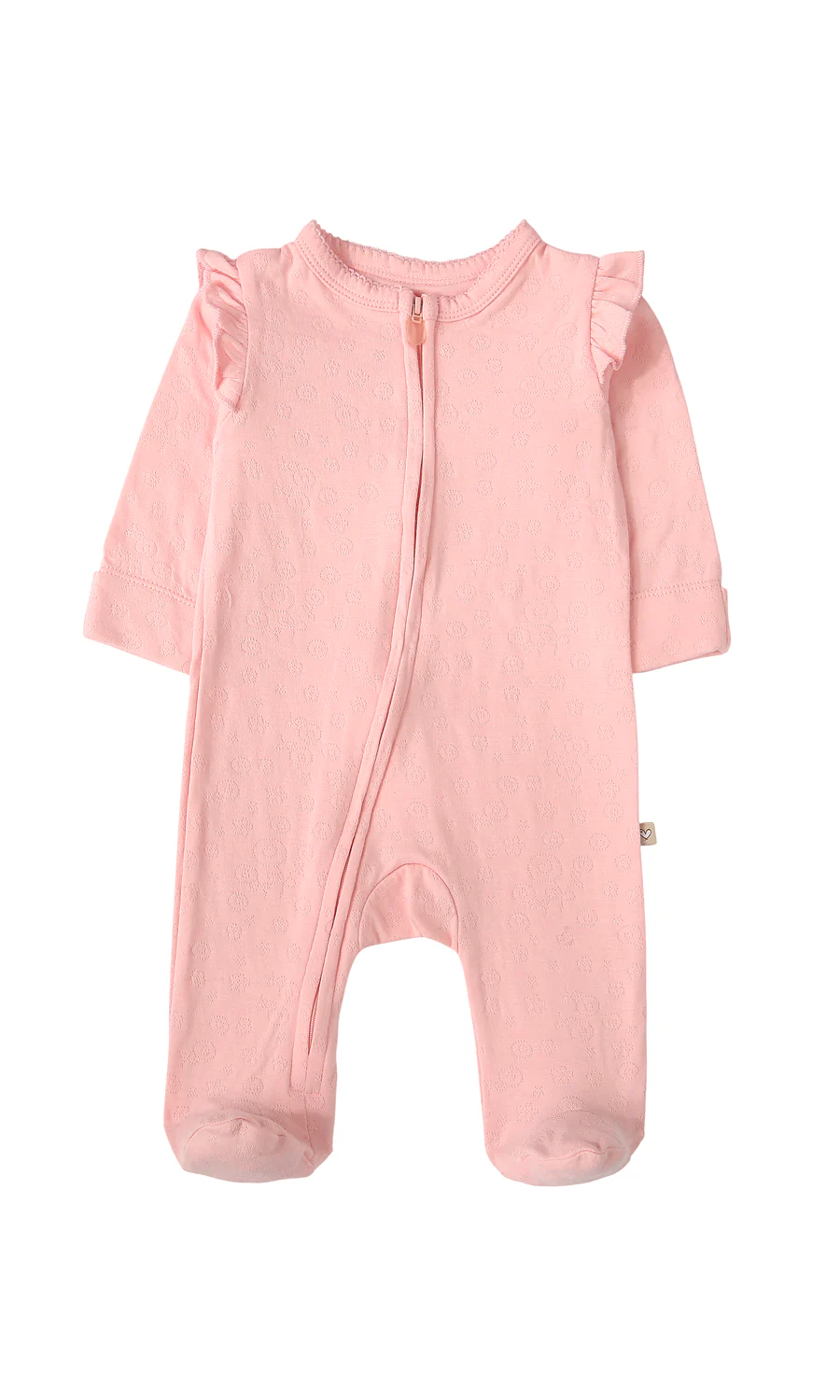 Baby Girls Romper Pack of 2 Cream Floral & Blush Pink - Image 3