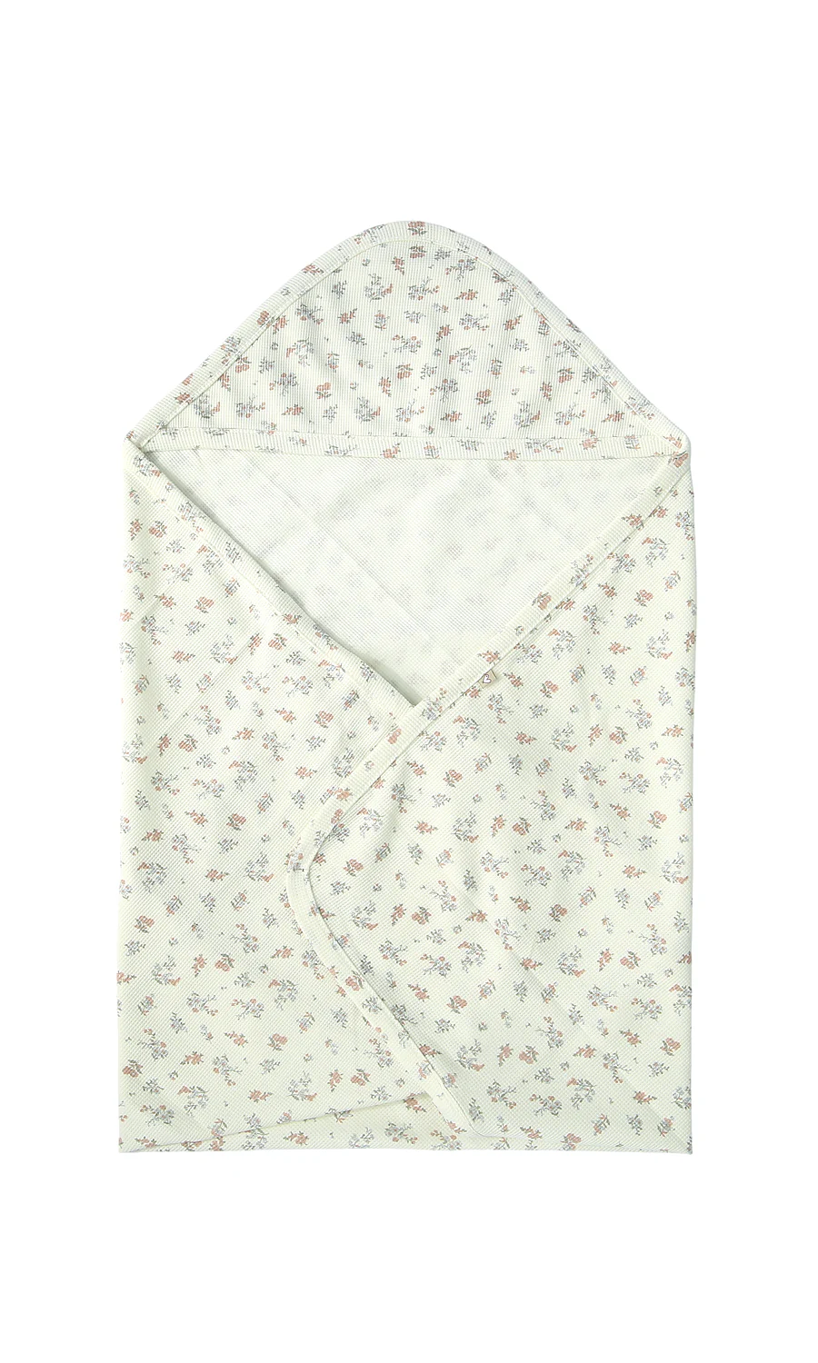 Baby Girls Wrapping Sheet Pack of 2 White Pink - Image 5