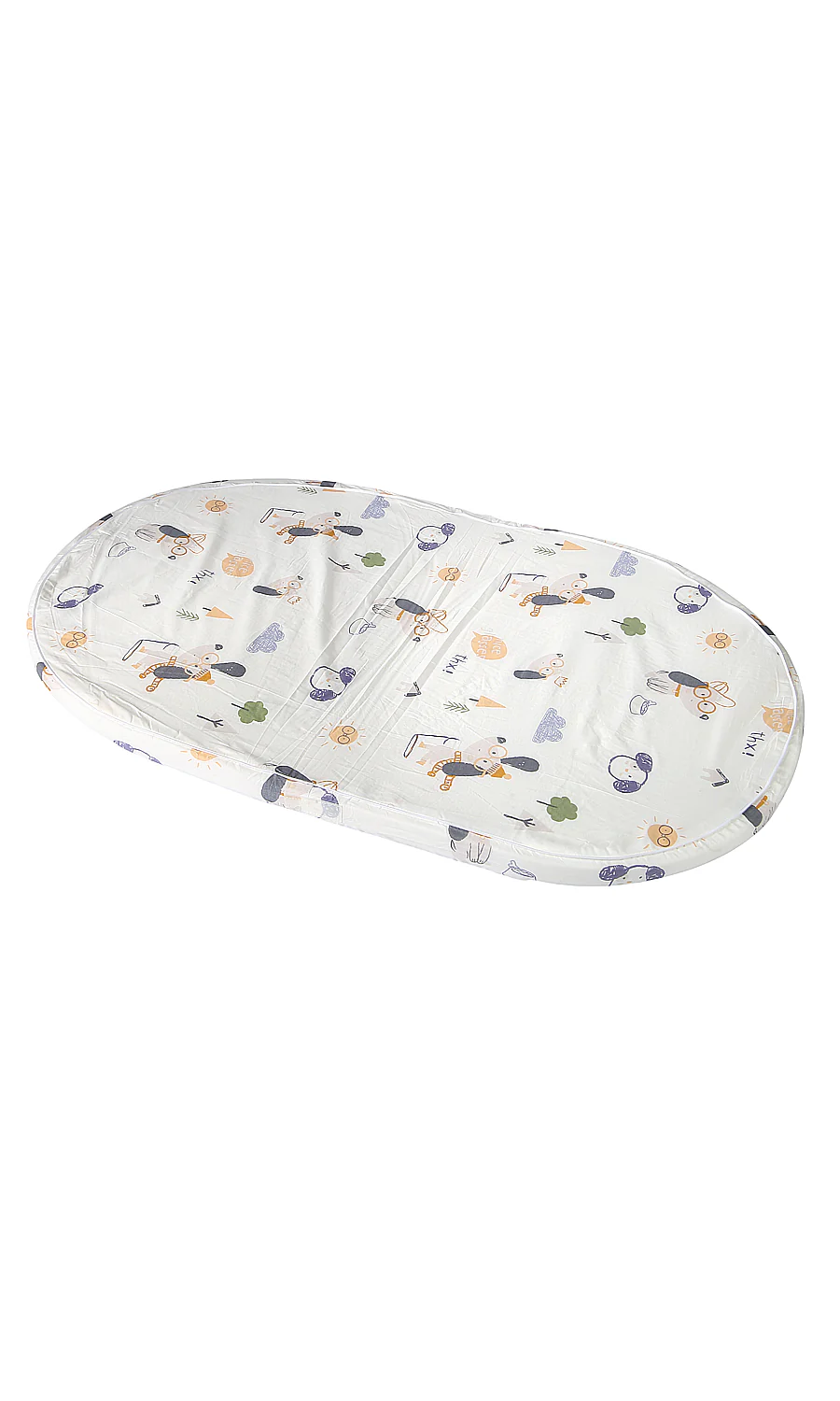 Baby Gadda Set Beige with Mosquito Net - Image 3
