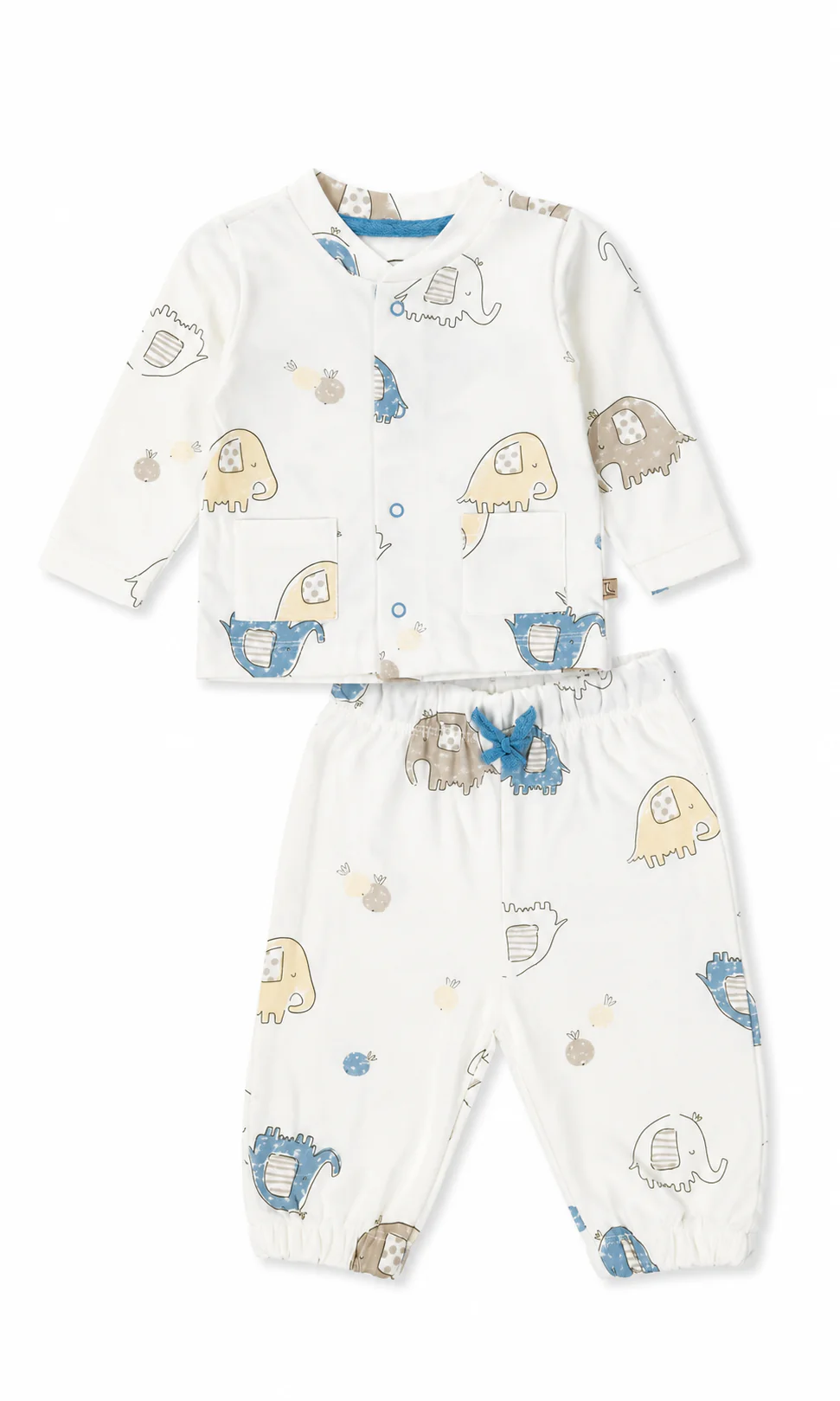 Baby Night Suit Elephant Print