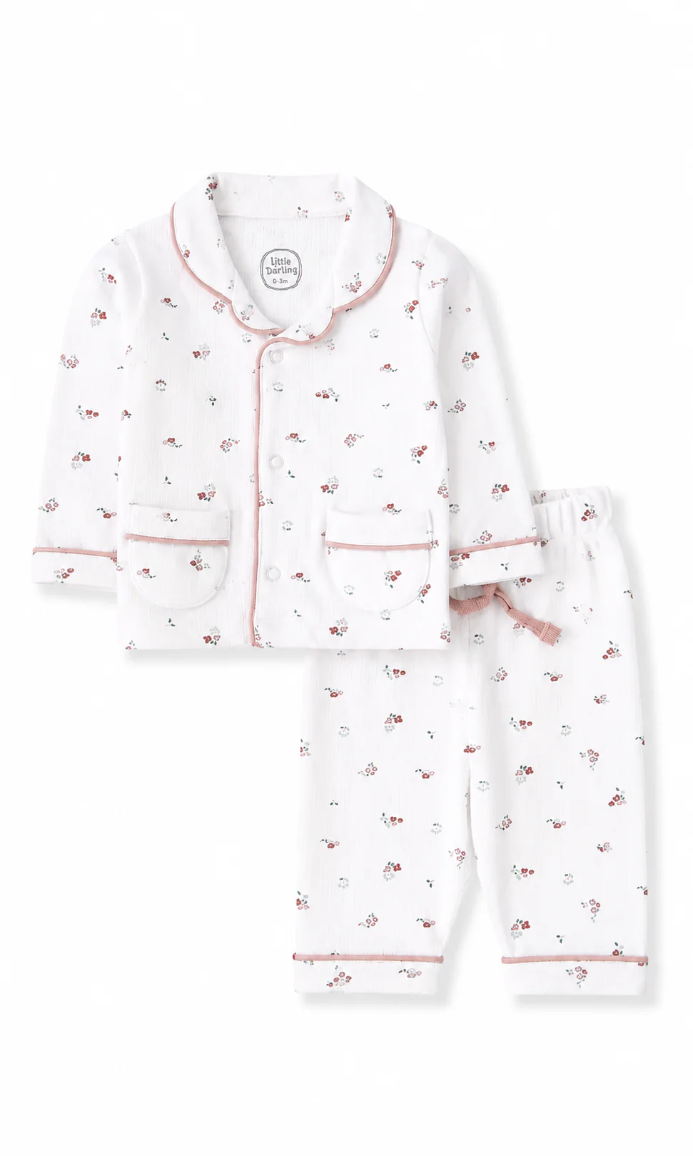 Baby Night Suit Floral Print