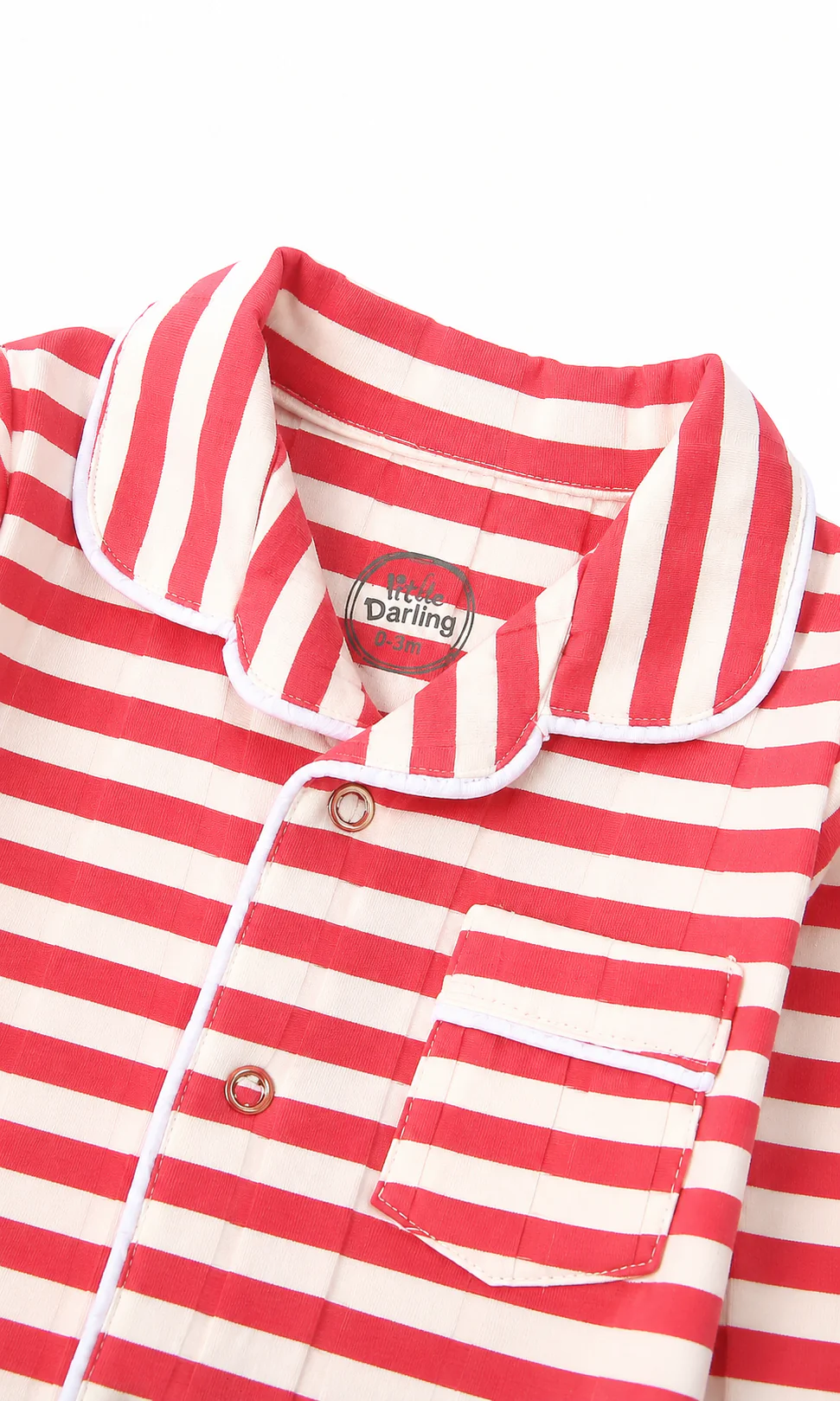 Baby Night Suit Striped - Image 2