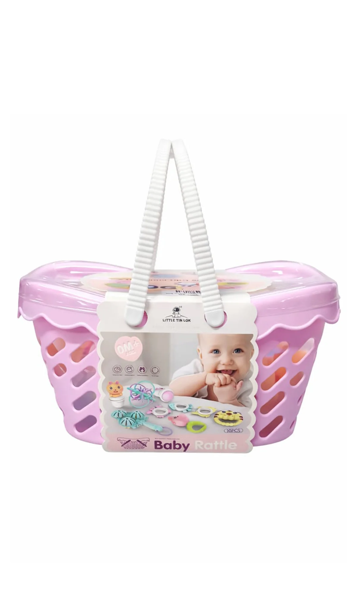 Baby Rattle and Teether Toy Set