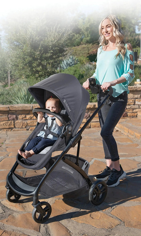 Baby Trend Passport Switch Modular Stroller in Stellar Grey - 0312824 - Image 2