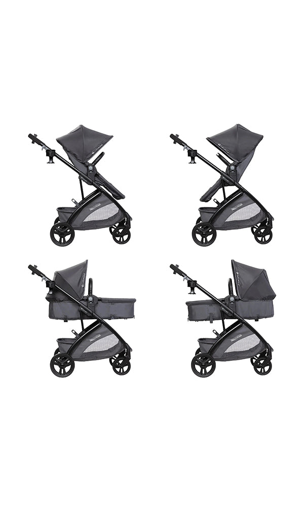 Baby Trend Passport Switch Modular Stroller in Stellar Grey - 0312824 - Image 3