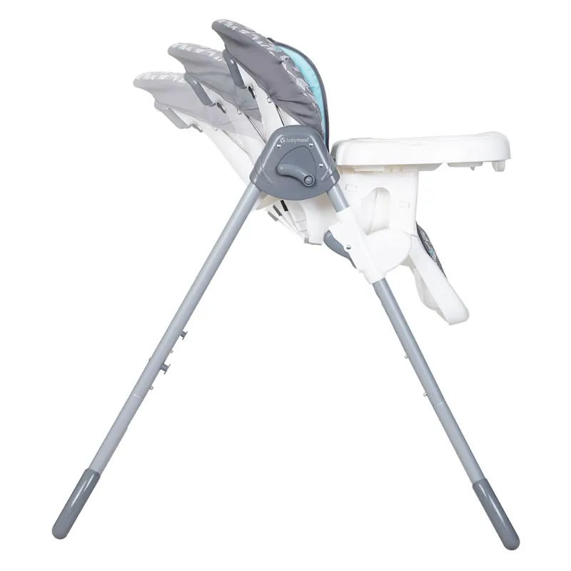Babytrend Sit Right High Chair Grey Blue HC05D80AL - Image 8